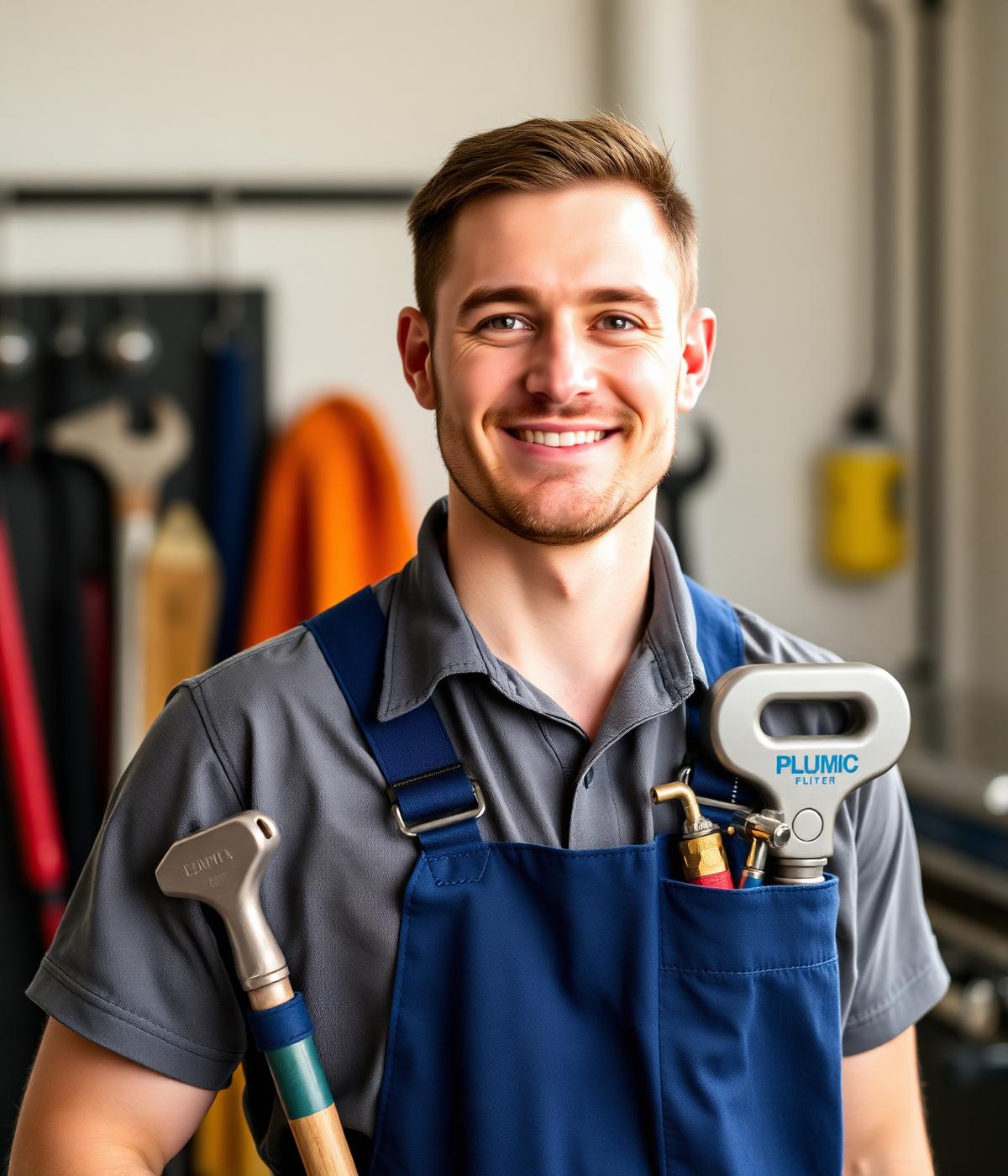 Professionnel de plomberie